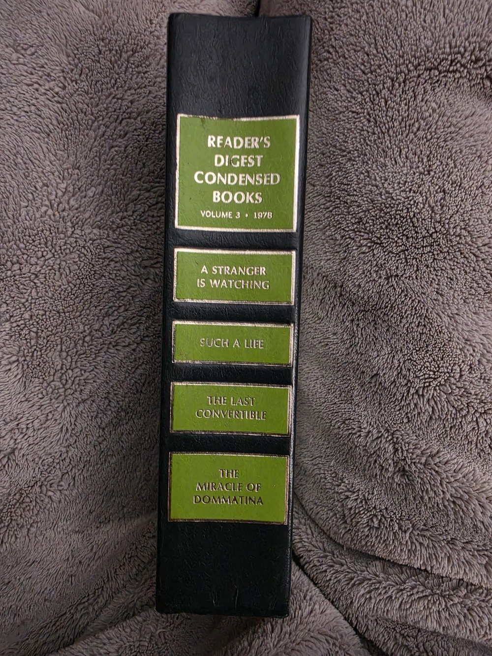 Reader's Digest Condensed Books, Volume 3, published in 1978
